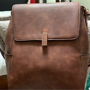 Brown Backpack